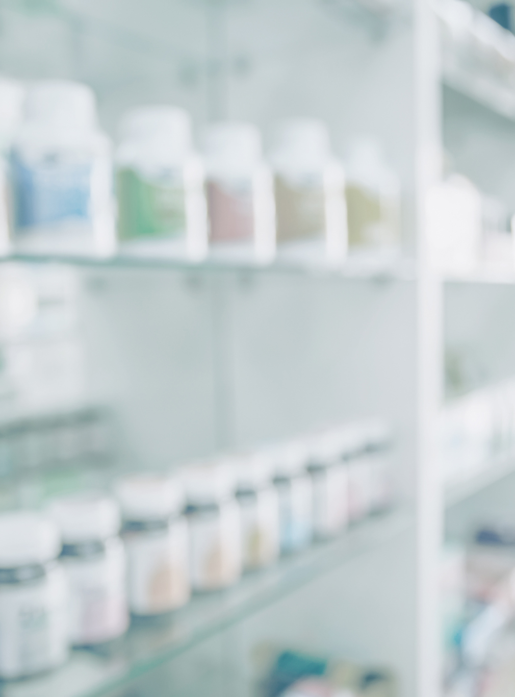 Shelves of medication